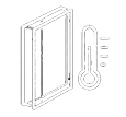 Icône isolation thermique