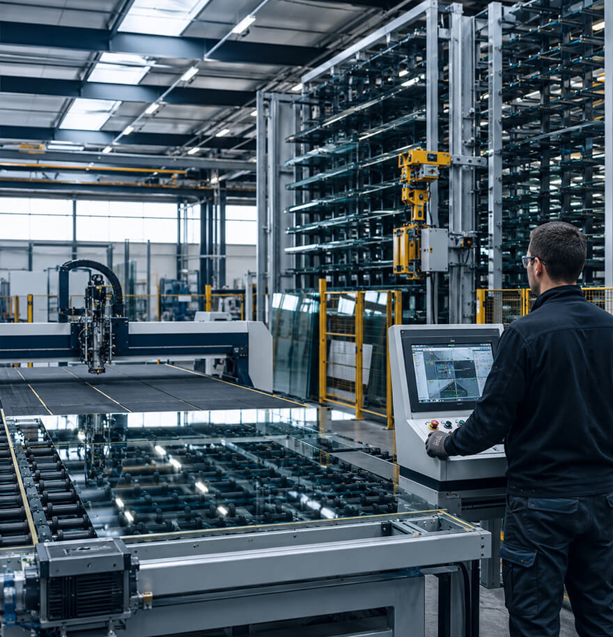 chez Midi Miroiterie fabricant de produits verriers, investi dans la recherche et développement au service des professionnels